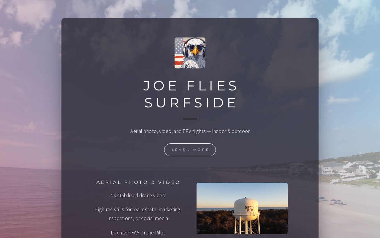 Joe Flies in Surfside